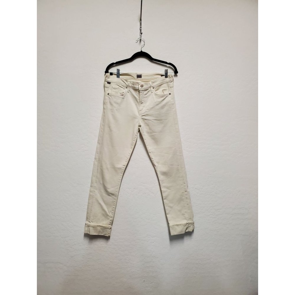 Citizens of Humanity - Jazmin Ankle Cuffed Slim Straight in Natural